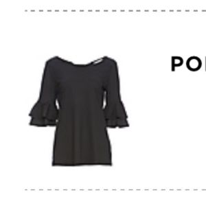 Olivia Grey Black and White Polka Dot Blouse